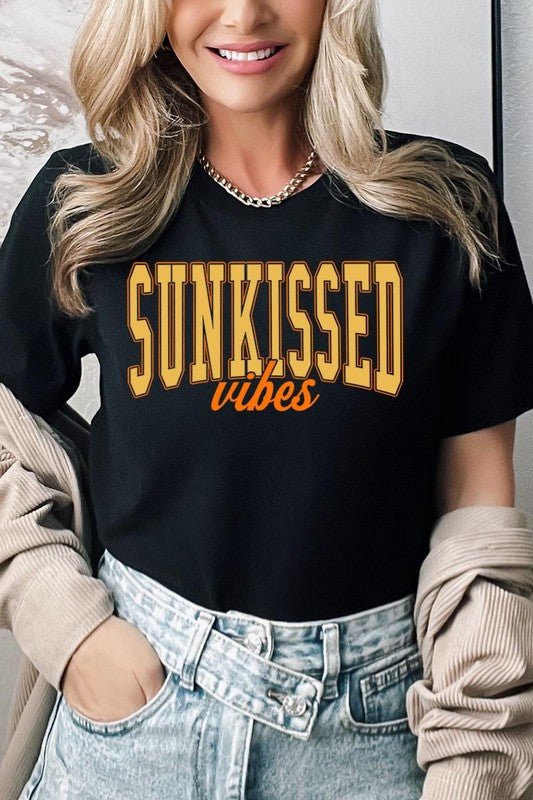 Sunkissed Vibes Graphic T Shirts - Global Village Kailua Boutique