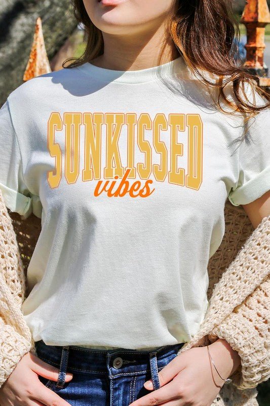 Sunkissed Vibes Graphic T Shirts - Global Village Kailua Boutique