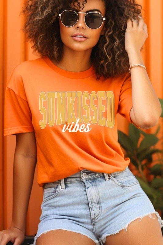 Sunkissed Vibes Graphic T Shirts - Global Village Kailua Boutique