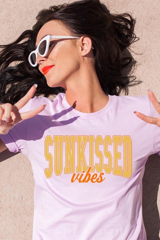 Sunkissed Vibes Graphic T Shirts - Global Village Kailua Boutique