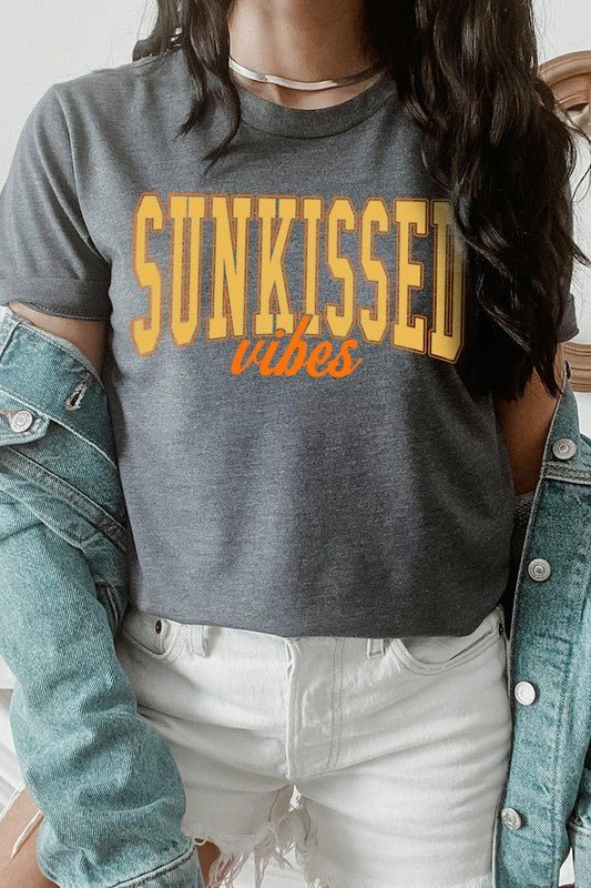 Sunkissed Vibes Graphic T Shirts - Global Village Kailua Boutique