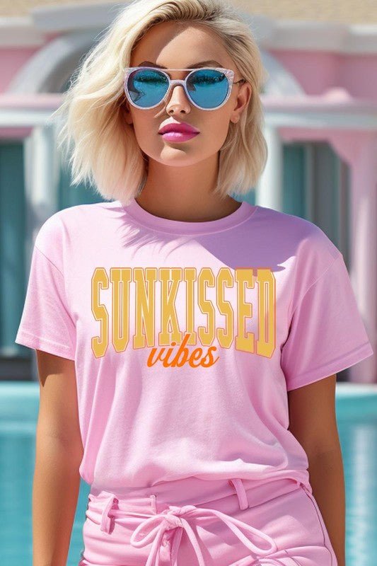 Sunkissed Vibes Graphic T Shirts - Global Village Kailua Boutique