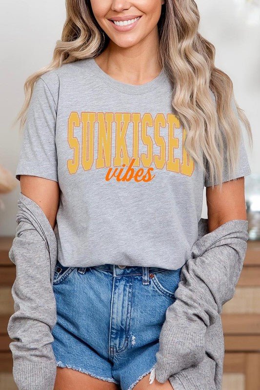 Sunkissed Vibes Graphic T Shirts - Global Village Kailua Boutique