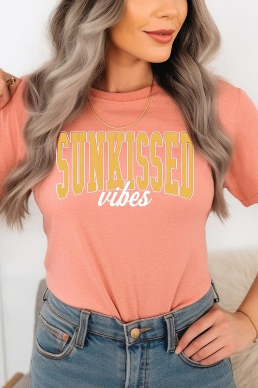 Sunkissed Vibes Graphic T Shirts - Global Village Kailua Boutique