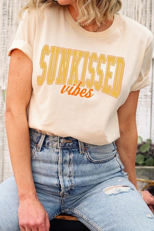 Sunkissed Vibes Graphic T Shirts - Global Village Kailua Boutique