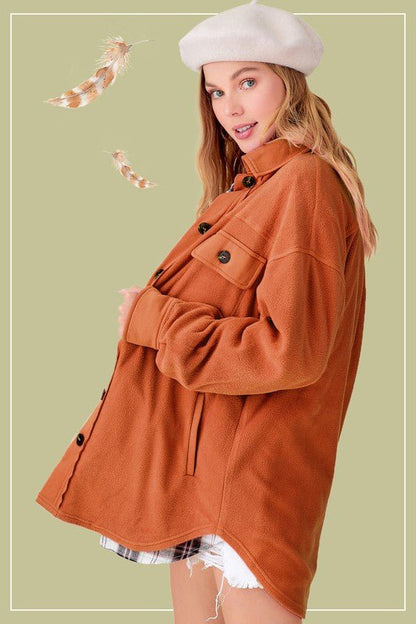 Sunset Fleece Jacket - Global Village Kailua Boutique