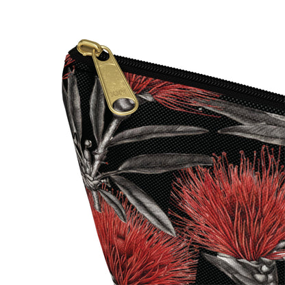 T Zip Pouch ʻŌhiʻa Lehua - Global Village Kailua Boutique