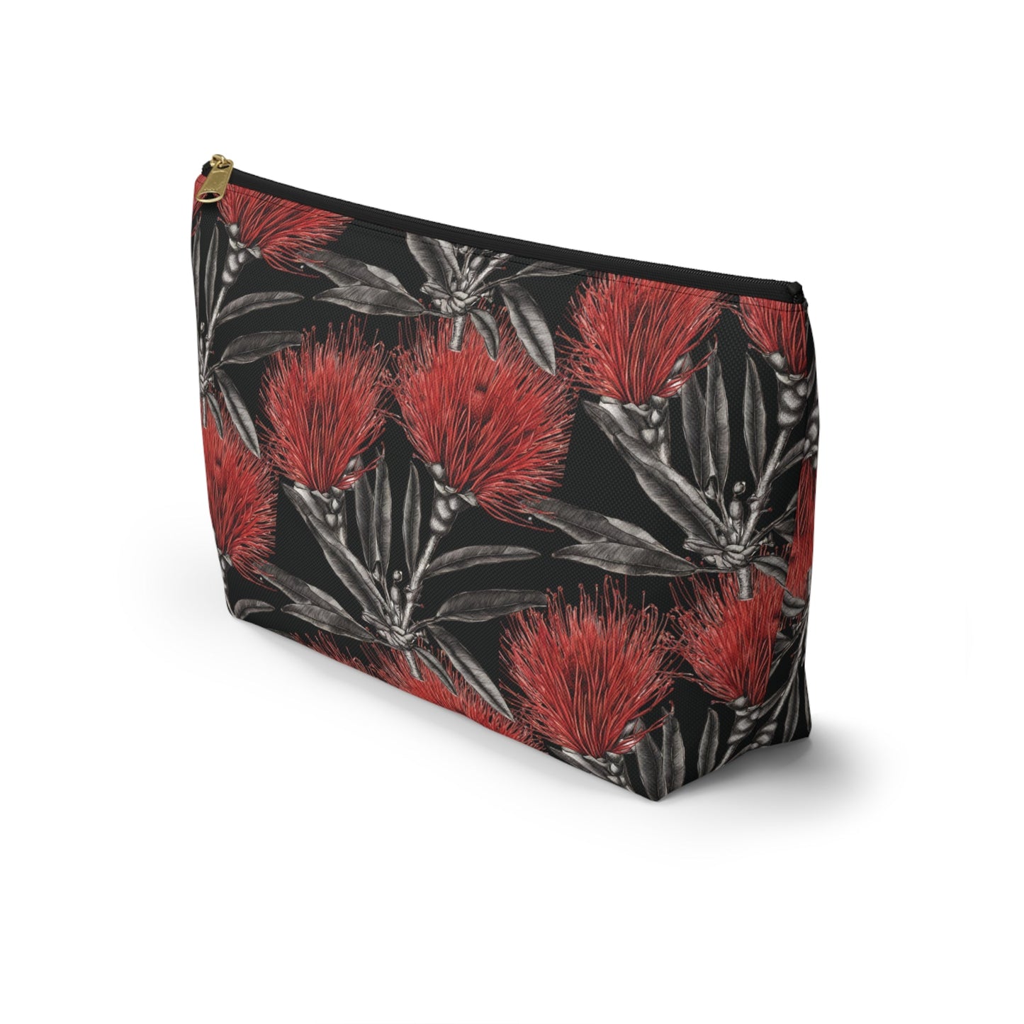 T Zip Pouch ʻŌhiʻa Lehua - Global Village Kailua Boutique