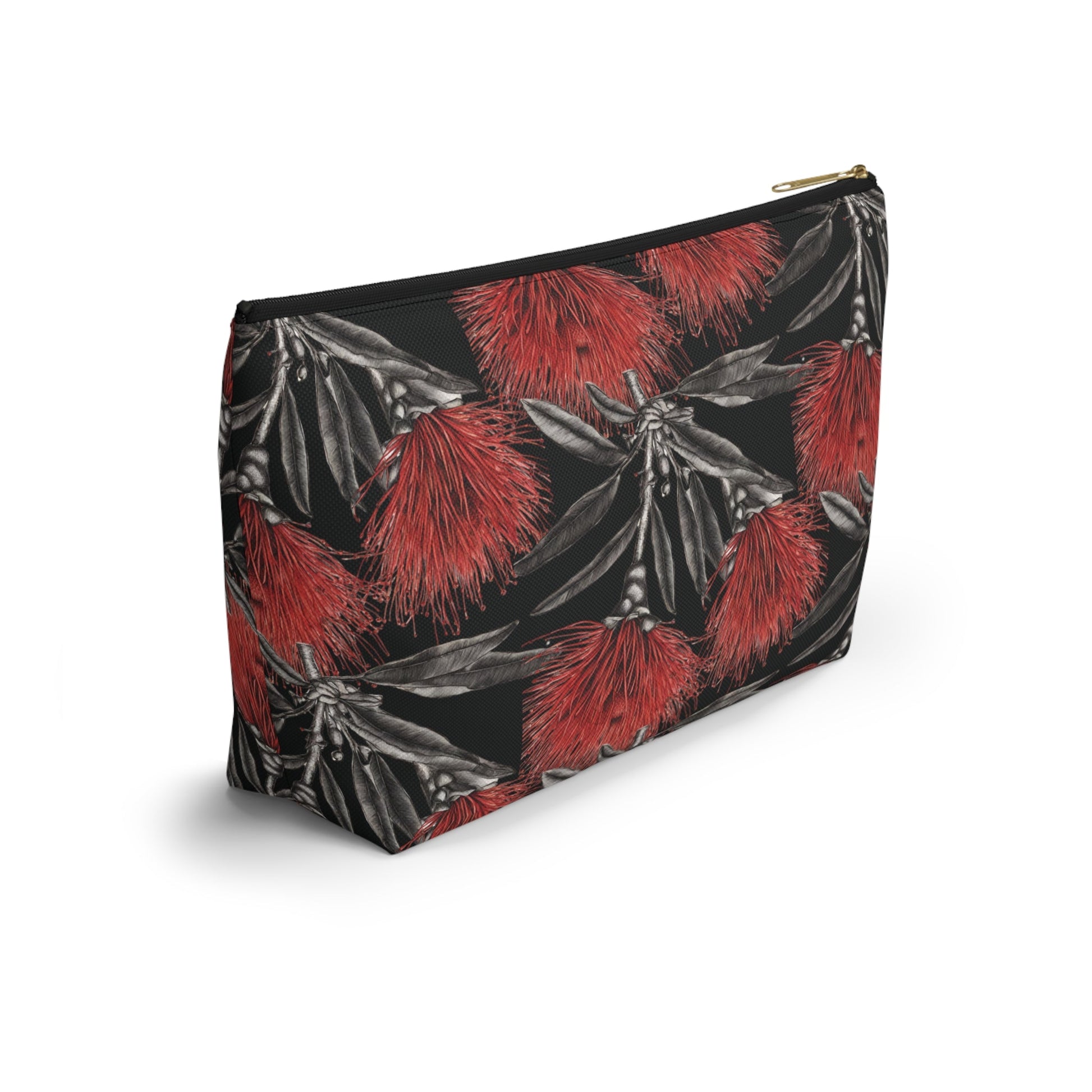 T Zip Pouch ʻŌhiʻa Lehua - Global Village Kailua Boutique