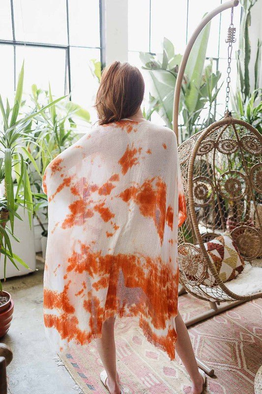 Tie Dye Kimono - Global Village Kailua Boutique