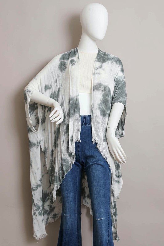 Tie Dye Kimono - Global Village Kailua Boutique