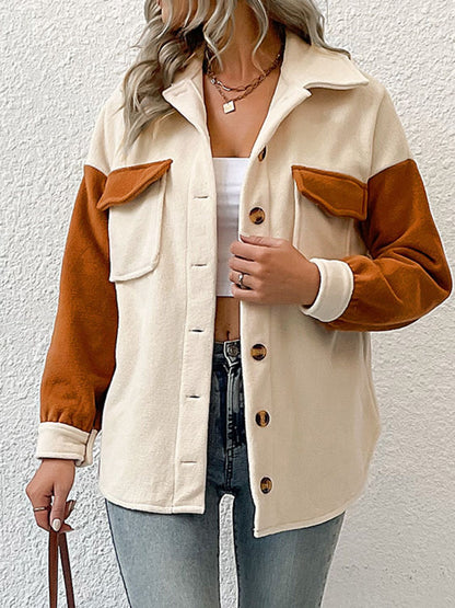 Two Tone Fleece Jacket - Global Village Kailua Boutique