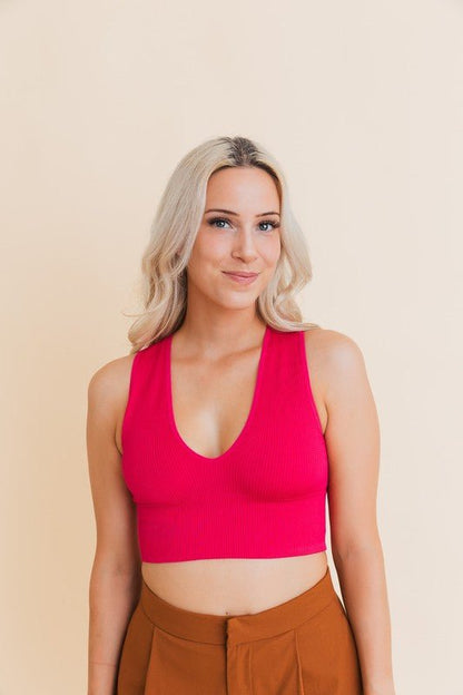 Ultra Comfy Everyday Ribbed Crop Top - Global Village Kailua Boutique