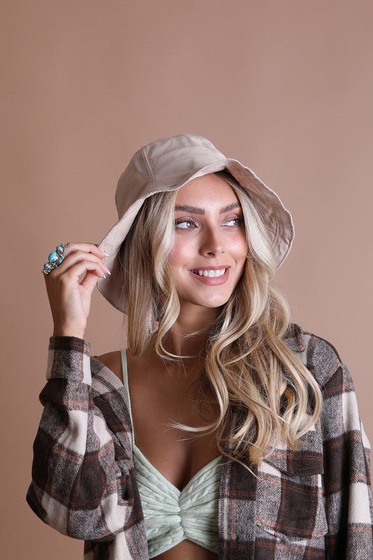 Urban Cotton Bucket Hat - Global Village Kailua Boutique