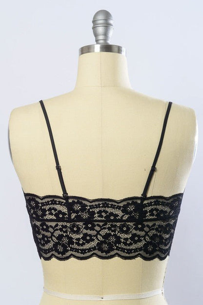 Wide Lace Bandeau - Global Village Kailua Boutique