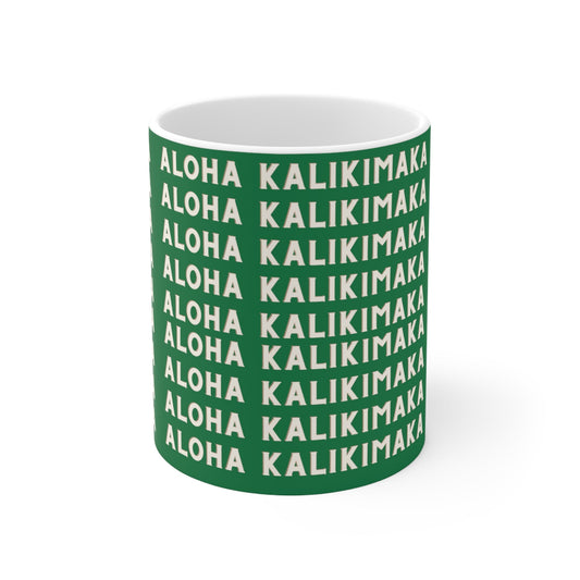 11oz Mug Aloha Kalikimaka All the Way - Global Village Kailua Boutique