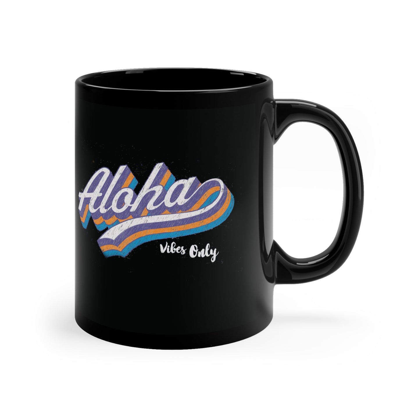 11oz Mug Aloha Vibes Only - Global Village Kailua Boutique