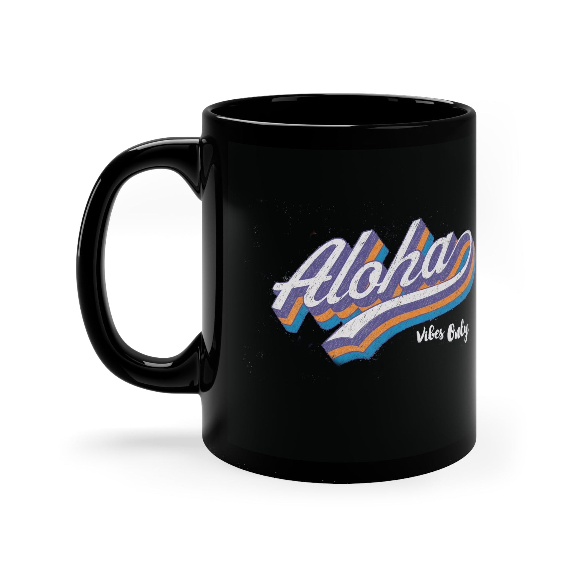 11oz Mug Aloha Vibes Only - Global Village Kailua Boutique