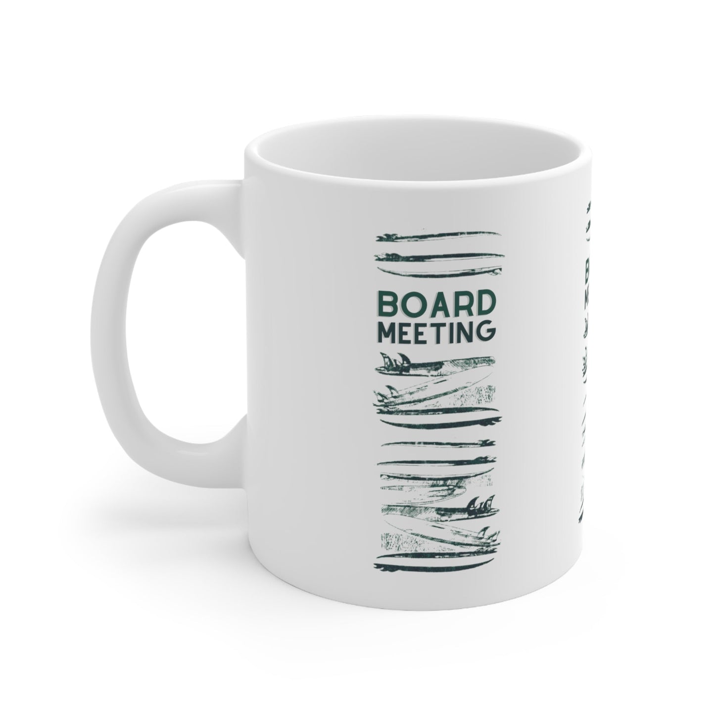 11oz Mug Board Meeting - Global Village Kailua Boutique