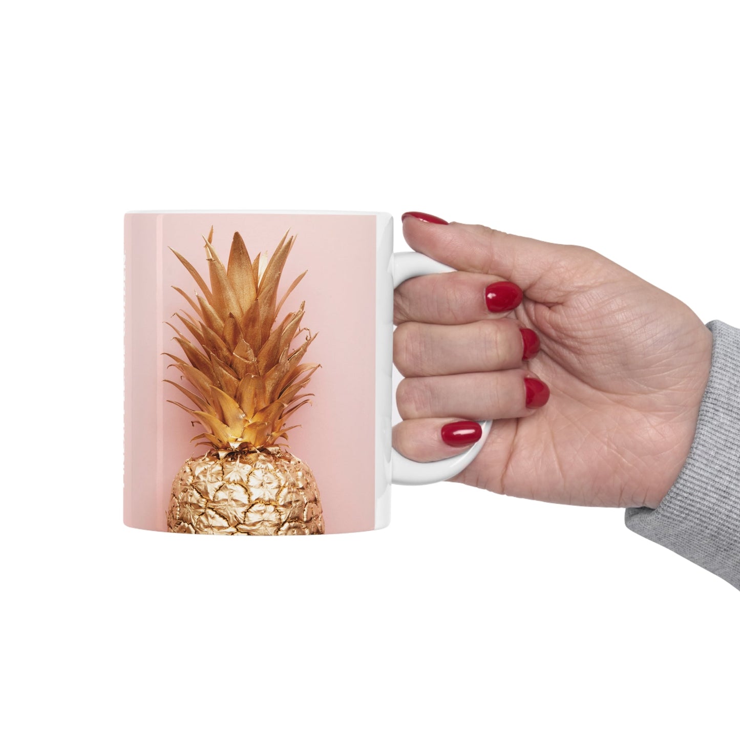 11oz Mug Golden Pineapple - Global Village Kailua Boutique