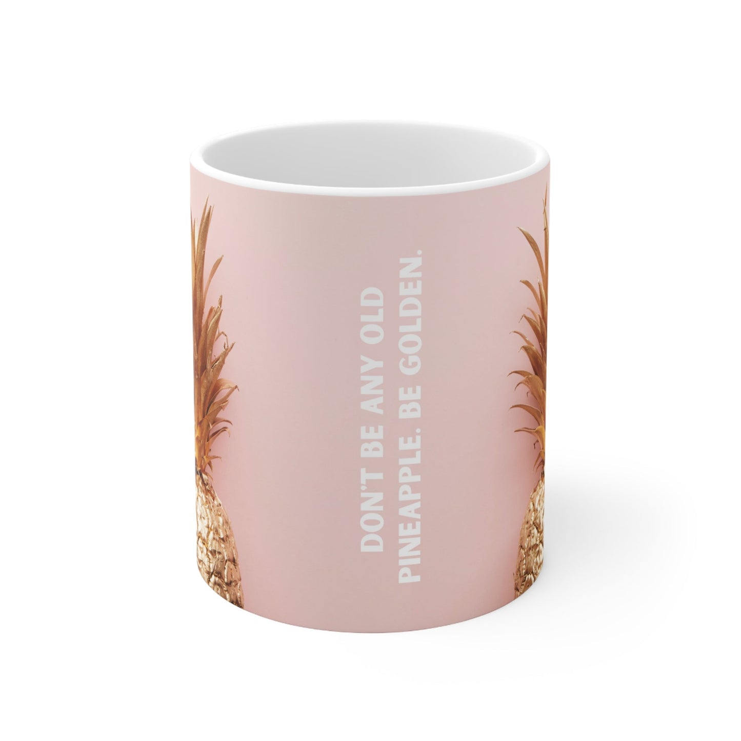 11oz Mug Golden Pineapple - Global Village Kailua Boutique