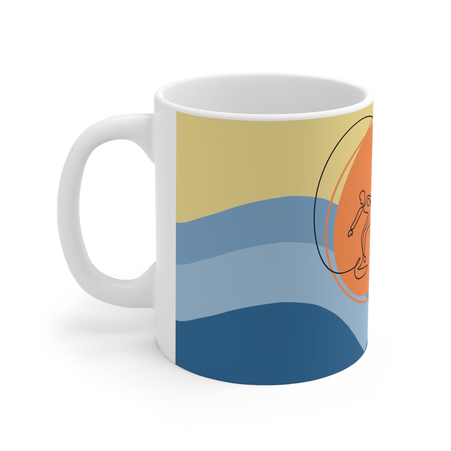 11oz Mug Heʻe Nalu - Global Village Kailua Boutique