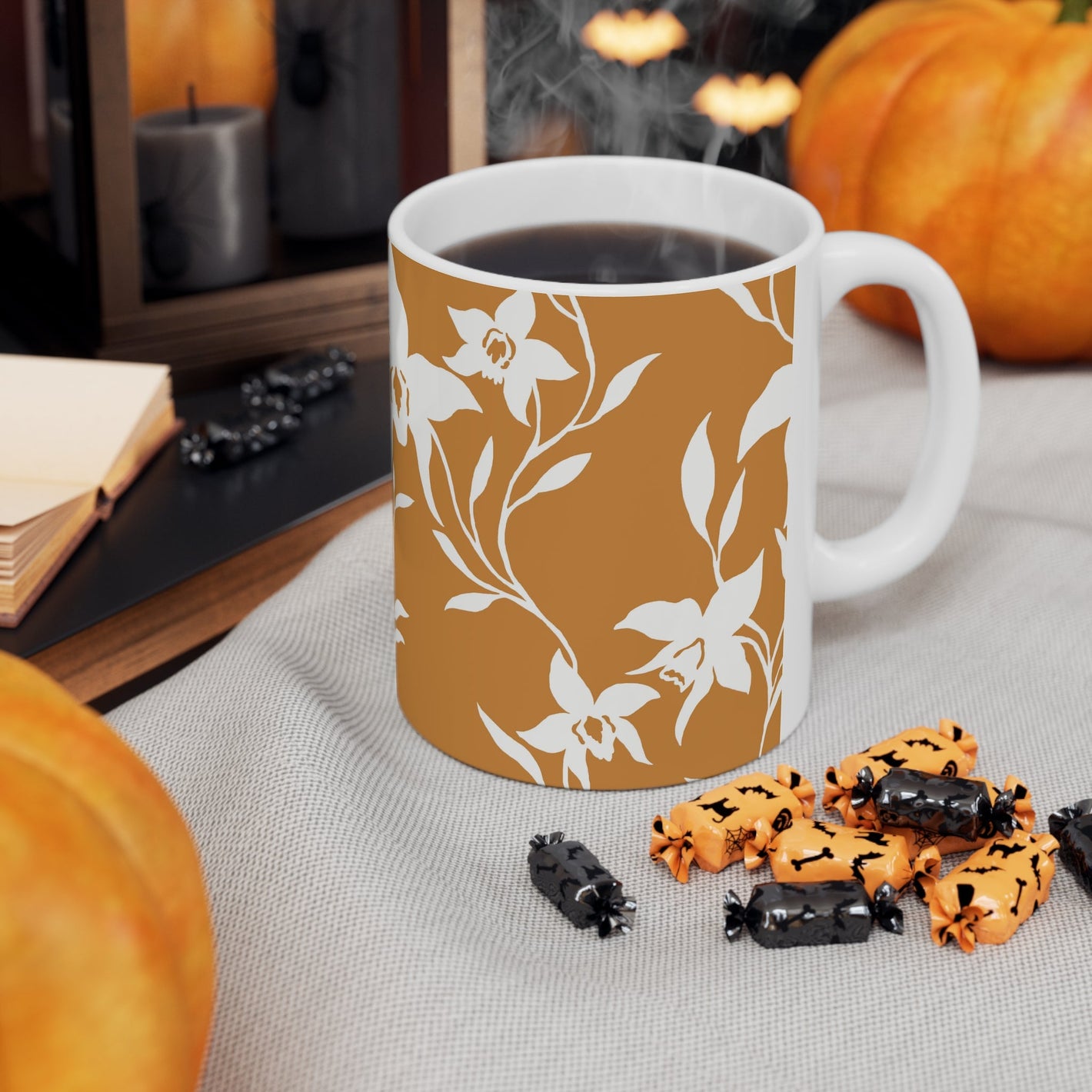 11oz Mug Orchid Caramel - Global Village Kailua Boutique