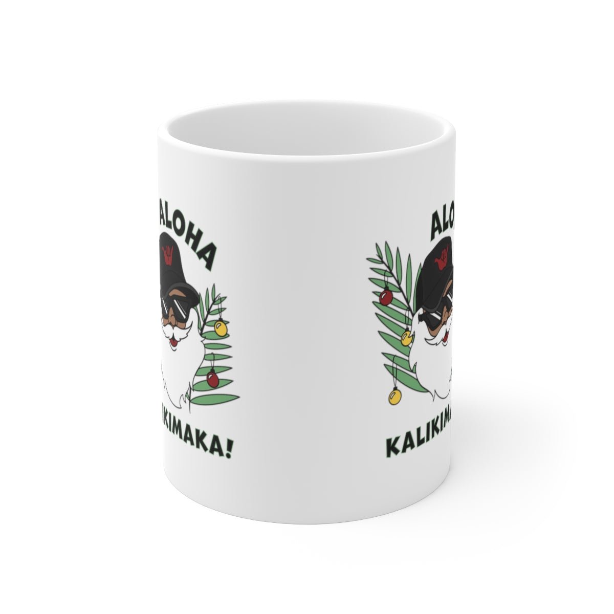 11oz Mug Santa - Global Village Kailua Boutique