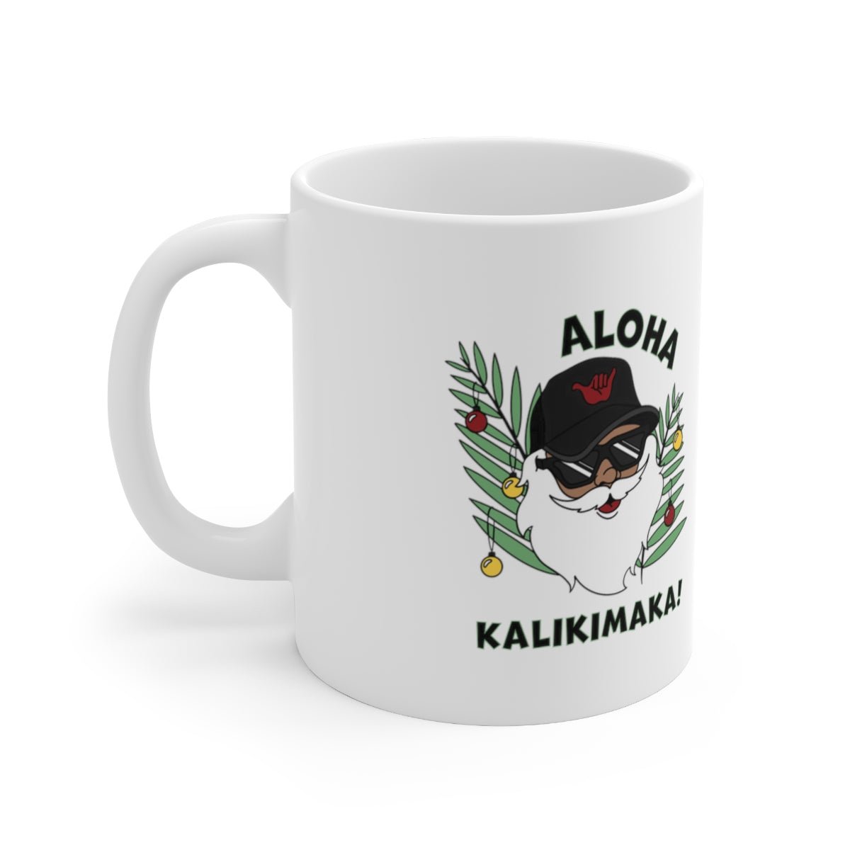 11oz Mug Santa - Global Village Kailua Boutique