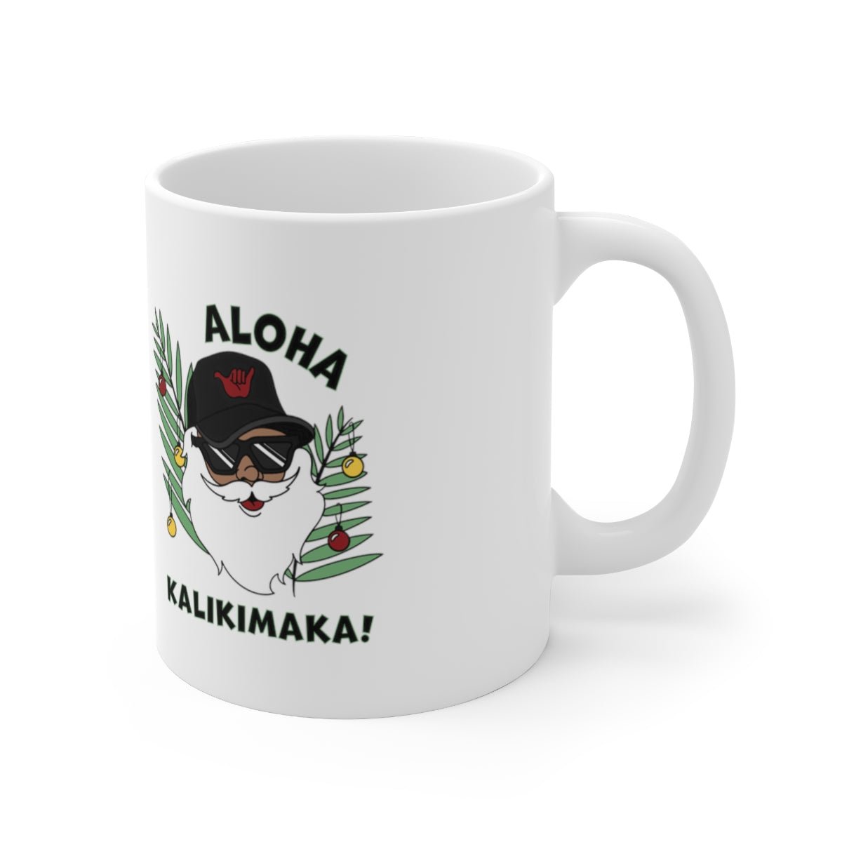 11oz Mug Santa - Global Village Kailua Boutique