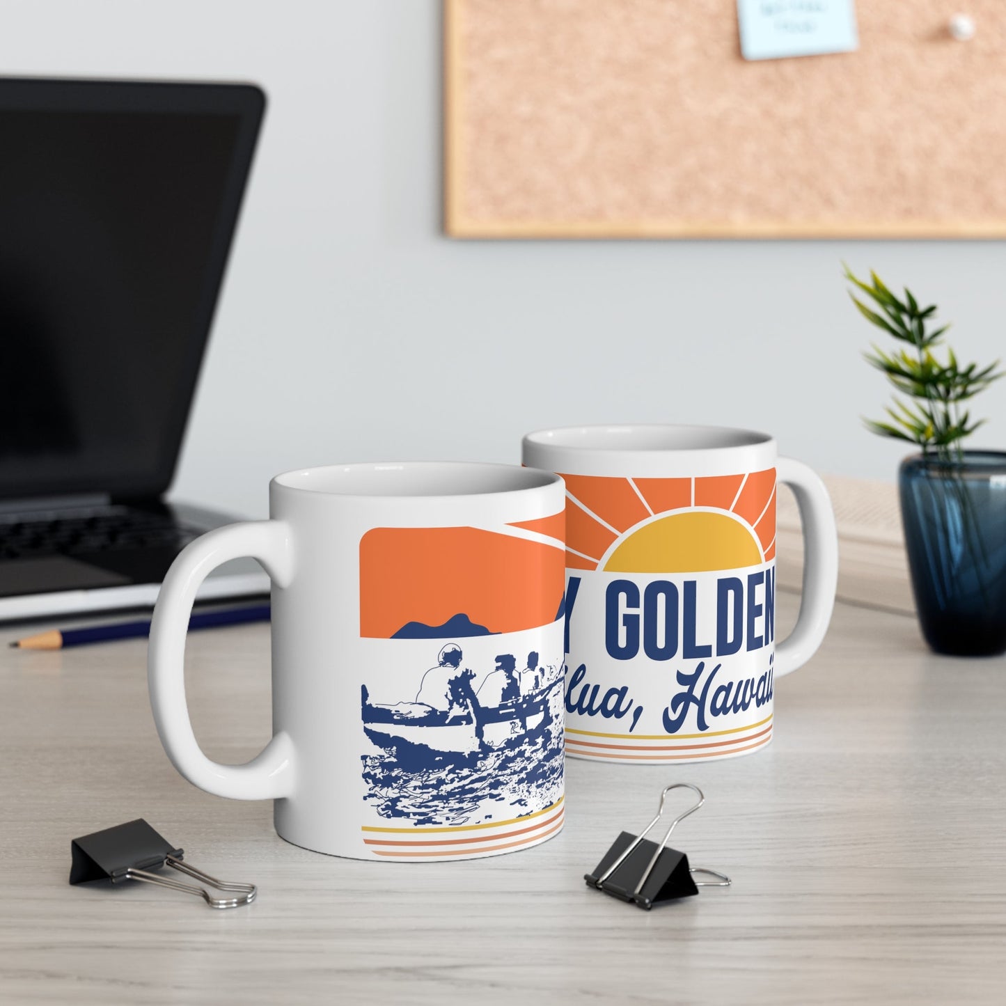 11oz Mug Stay Golden - Global Village Kailua Boutique