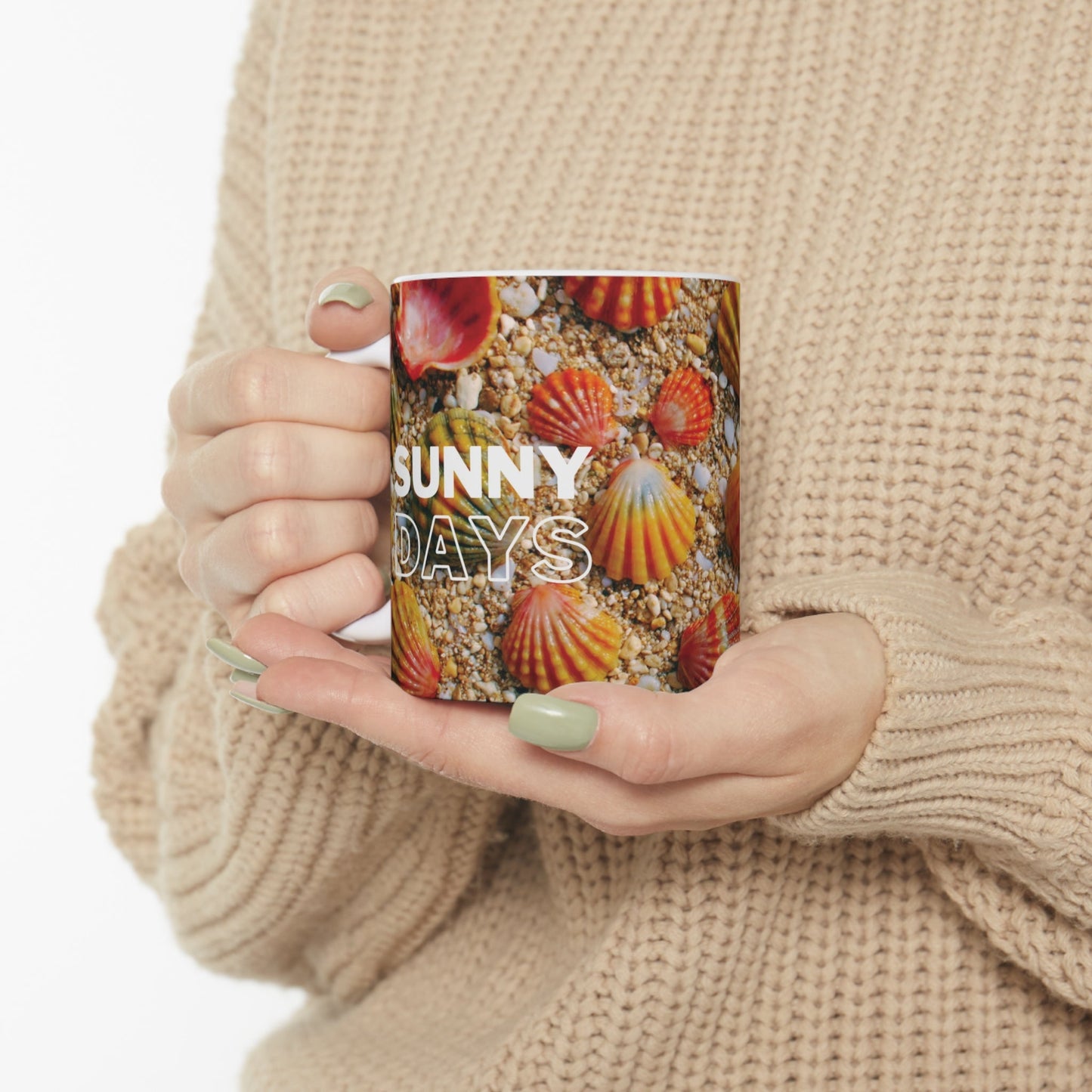 11oz Mug Sunny Days - Global Village Kailua Boutique