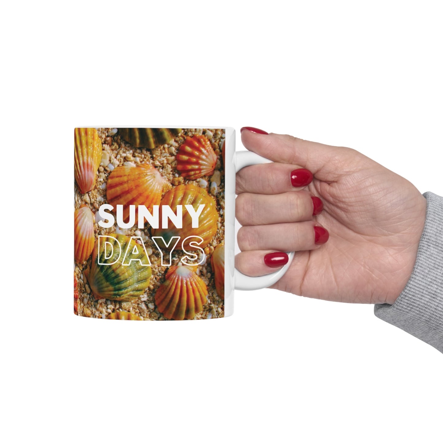 11oz Mug Sunny Days - Global Village Kailua Boutique