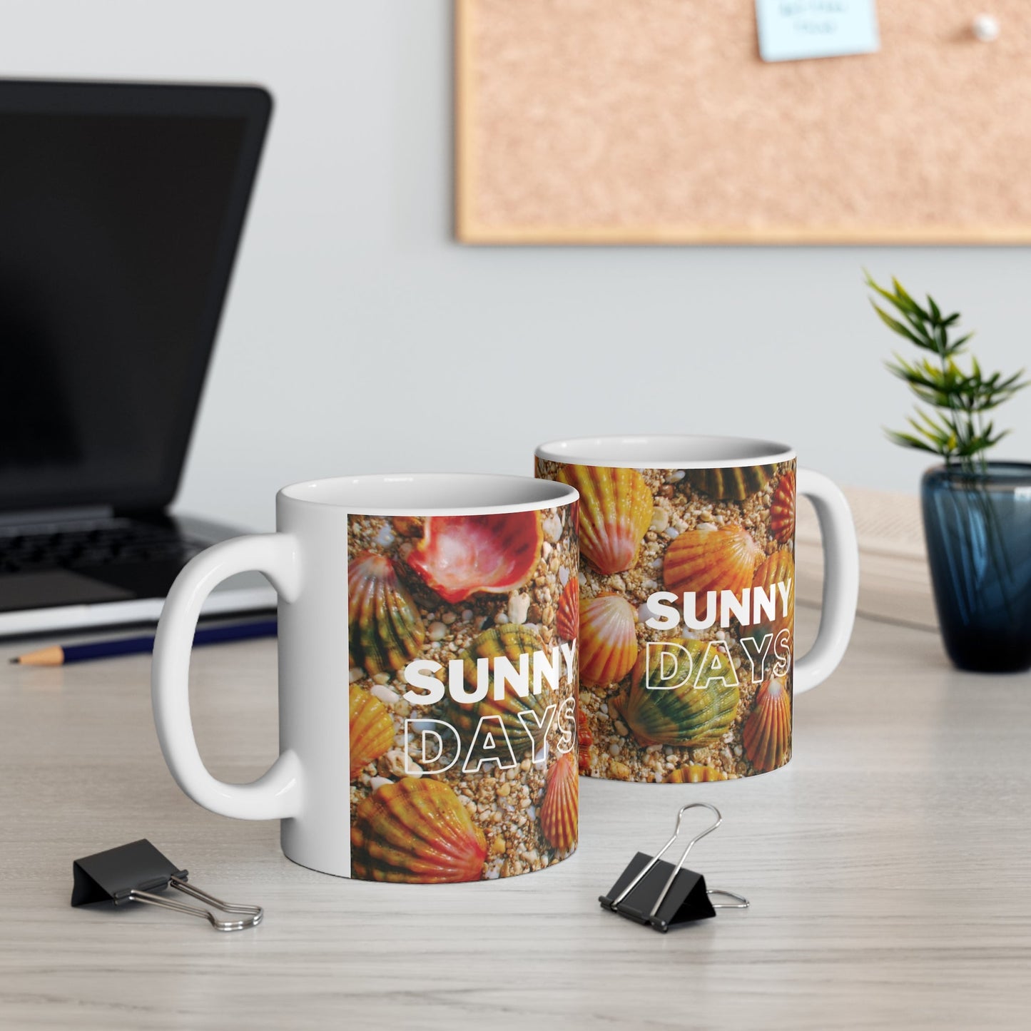 11oz Mug Sunny Days - Global Village Kailua Boutique