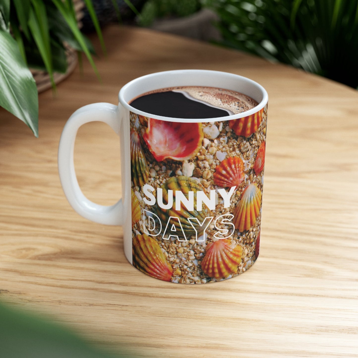 11oz Mug Sunny Days - Global Village Kailua Boutique