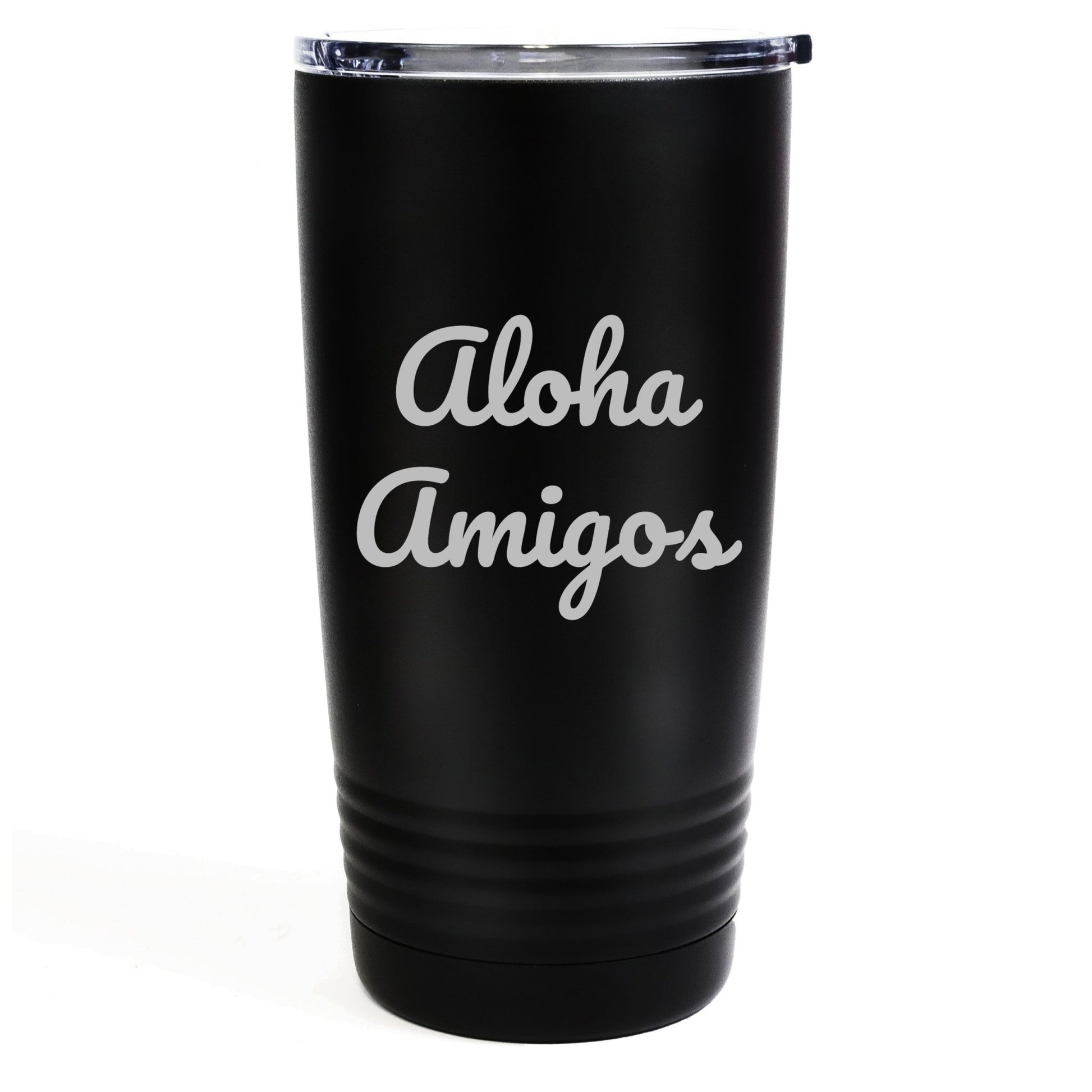 Aloha Amigos 20oz Etched Tumbler Global Village Kailua Boutique