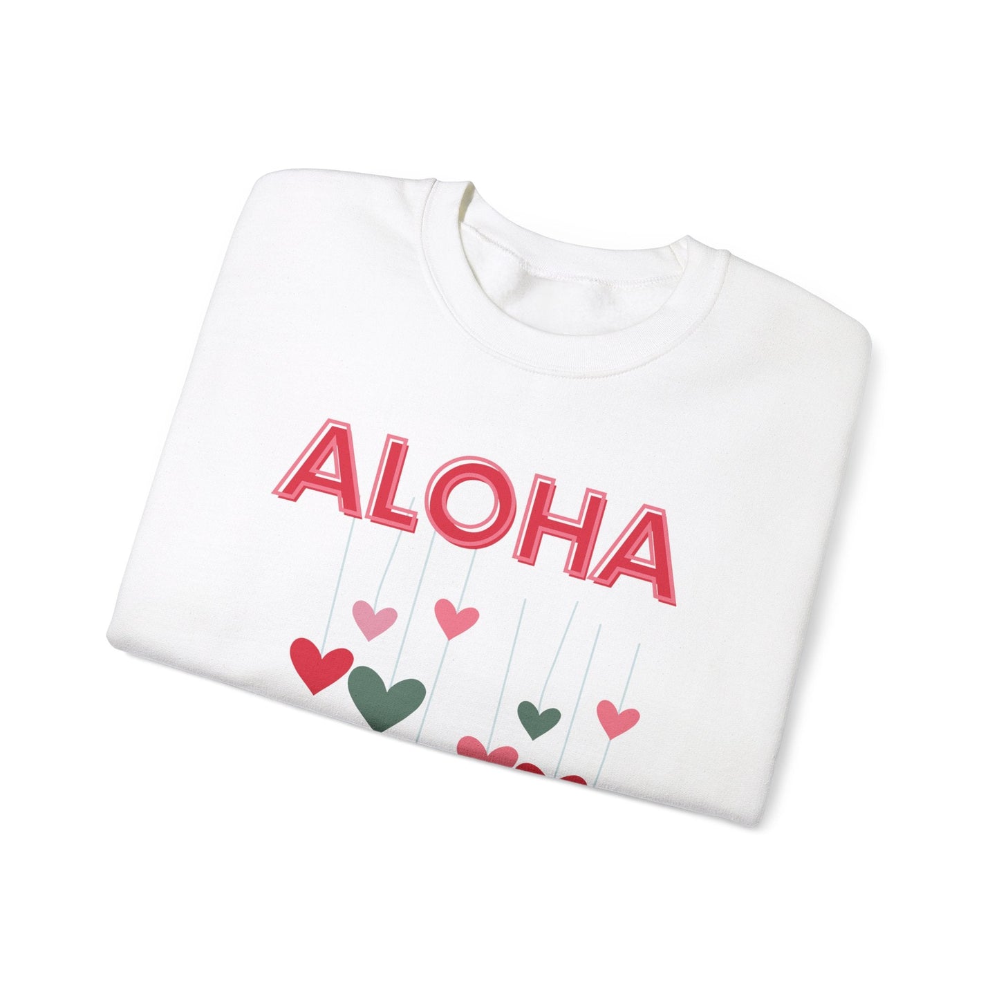 Aloha Drop Unisex Heavy Blend Crewneck Sweatshirt - Global Village Kailua Boutique