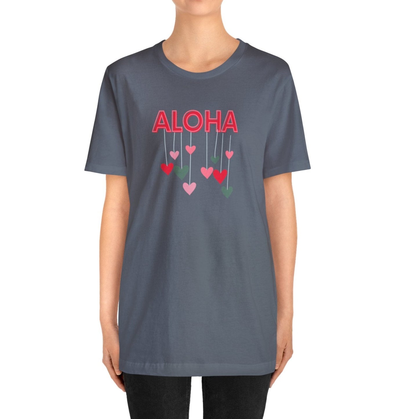 Aloha Drop Unisex Jersey Tee Aloha Drop - Global Village Kailua Boutique