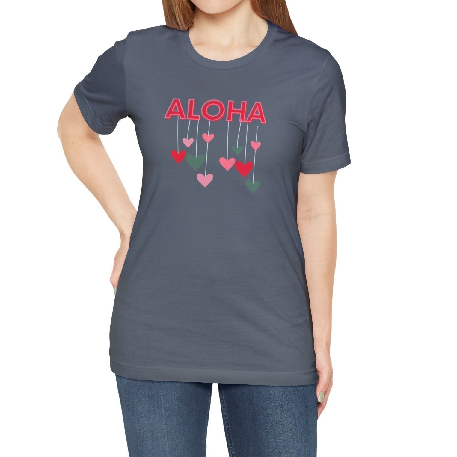 Aloha Drop Unisex Jersey Tee Aloha Drop - Global Village Kailua Boutique