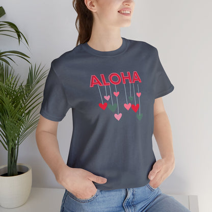 Aloha Drop Unisex Jersey Tee Aloha Drop - Global Village Kailua Boutique