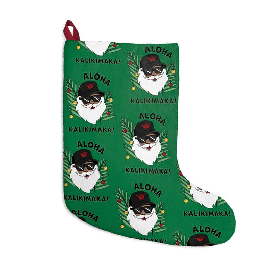 Aloha Kalikimaka Christmas Stockings - Global Village Kailua Boutique