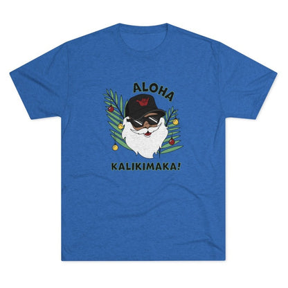 Aloha Kalikimaka Tri-Blend Unisex Tee - Global Village Kailua Boutique