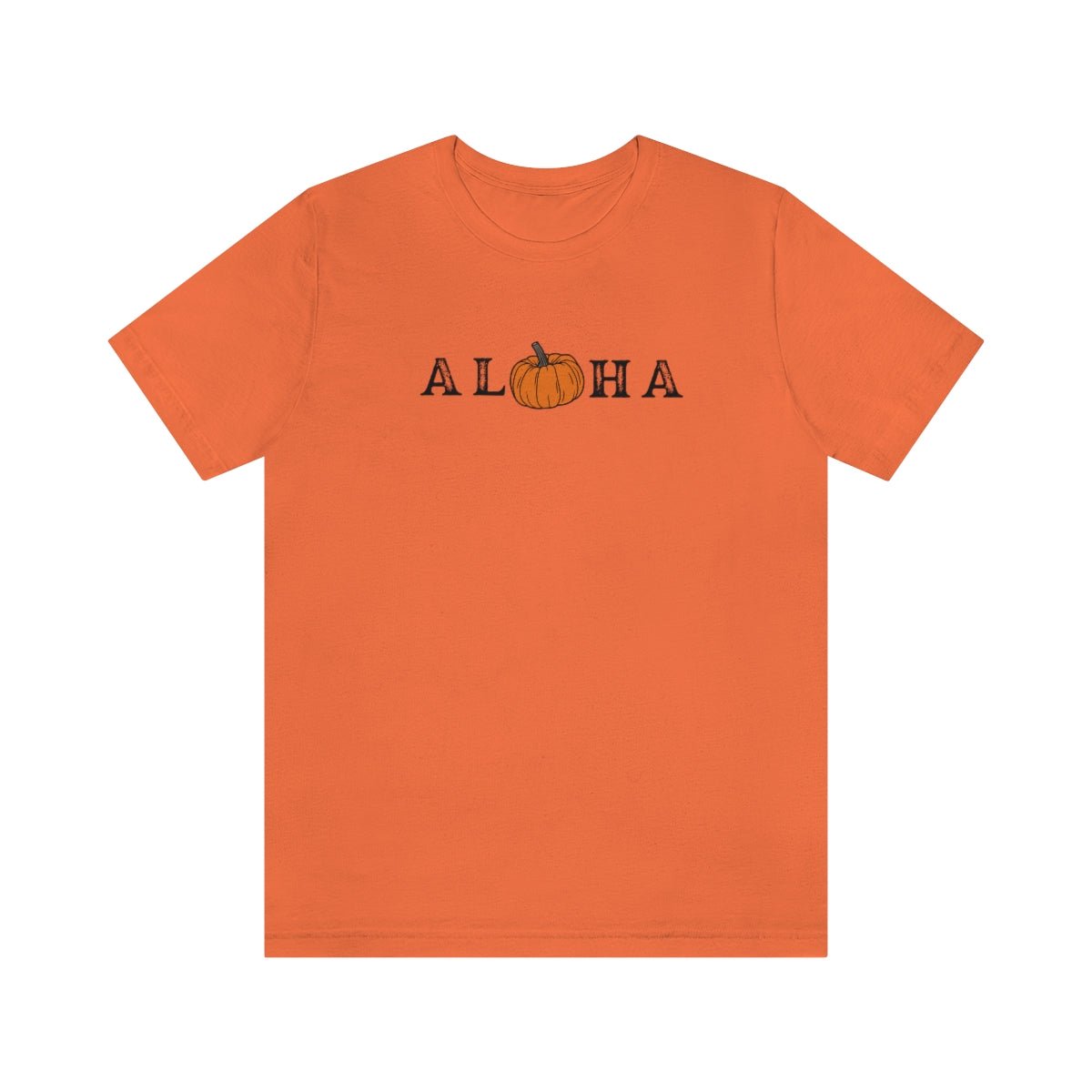 Aloha Pumpkin Unisex Jersey Tee - Global Village Kailua Boutique