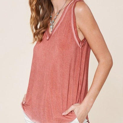 Must Have V-Neck Modal Tank Global Village Kailua Boutique