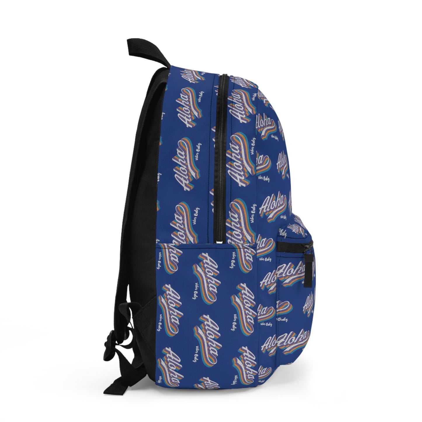Backpack Aloha Vibes Only Blue - Global Village Kailua Boutique