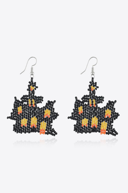 Beaded Halloween Earrings - Global Village Kailua Boutique