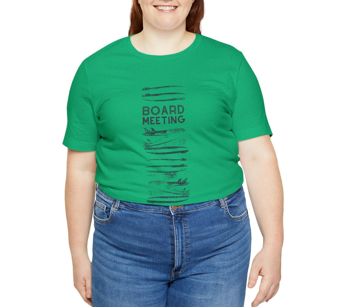 Board Meeting Unisex Jersey Short Sleeve Tee - Global Village Kailua Boutique