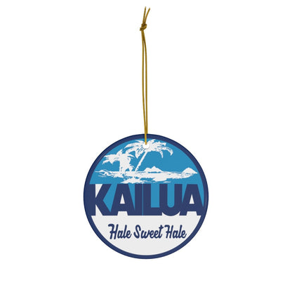 Ceramic Ornament Kailua Hale Sweet Hale - Global Village Kailua Boutique