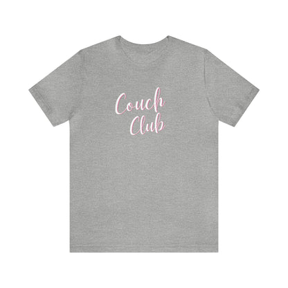 Couch Club Unisex Jersey Short Sleeve Tee - Global Village Kailua Boutique