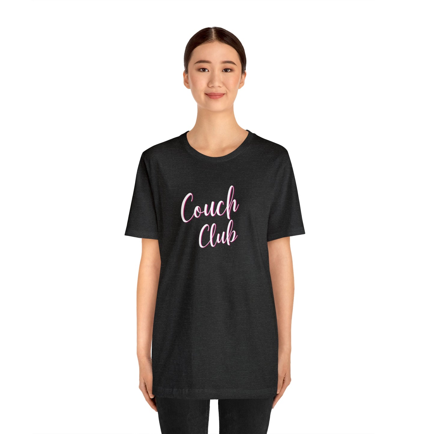 Couch Club Unisex Jersey Short Sleeve Tee - Global Village Kailua Boutique